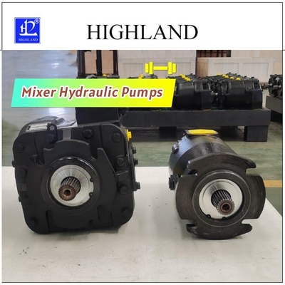 Highland áp suất cao trục biến động di chuyển bơm piston cho máy trộn bê tông