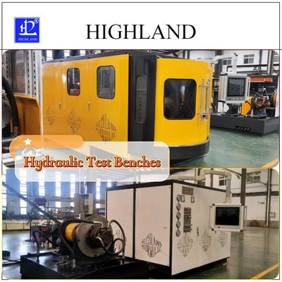 YST380 Bàn thử nghiệm thủy lực cho bể khoan quay Kiểm tra máy bơm và động cơ thủy lực Dữ liệu phát hiện đầy đủ