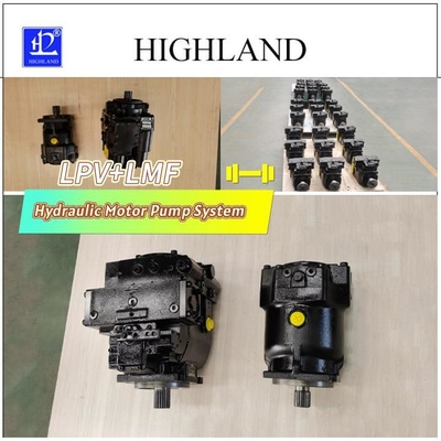 LPV90 LMF90 Hệ thống động cơ bơm thủy lực Xe tải trộn xi măng tùy chỉnh