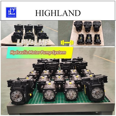 LPV90 LMF90 Hệ thống động cơ bơm thủy lực Xe tải trộn xi măng tùy chỉnh