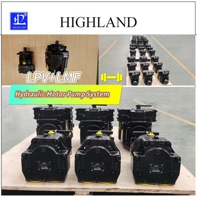 Sử dụng hệ thống truyền động cơ bơm thủy lực trên máy thu hoạch