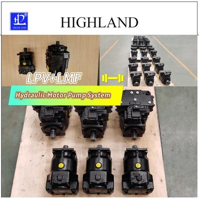 Sử dụng hệ thống truyền động cơ bơm thủy lực trên máy thu hoạch