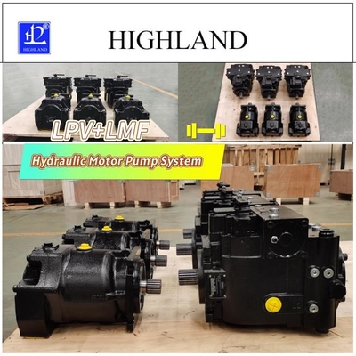 Sử dụng hệ thống truyền động cơ bơm thủy lực trên máy thu hoạch