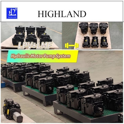 HIGHLAND Máy cạo máy thu hoạch Hệ thống động cơ bơm thủy lực Cấu trúc trục