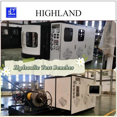 HIGHLAND Cỗ xe thử nghiệm thủy lực tàu thử nghiệm Máy thủy lực với kết nối đường ống rõ ràng