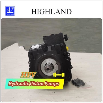 Máy bơm piston thủy lực áp suất cao màu đen kết hợp máy bơm dịch chuyển biến động