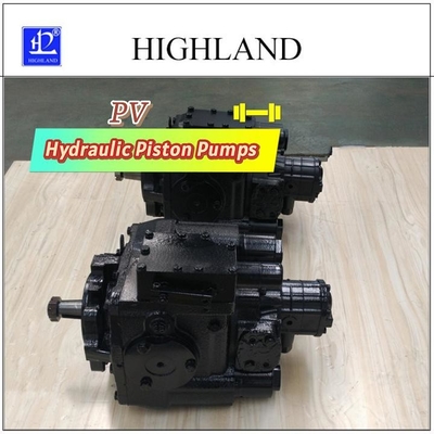 Máy bơm piston thủy lực áp suất cao màu đen kết hợp máy bơm dịch chuyển biến động