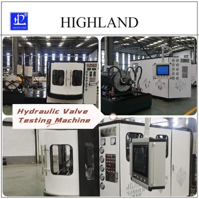 Toàn bộ tự động 380L / Min Hydraulic Valve Test Benches tùy chỉnh cho máy khoan quay