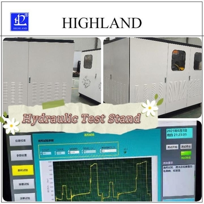 YST380 Hydraulic Motor Test Bench Clear Pipe Connection cho mỏ than