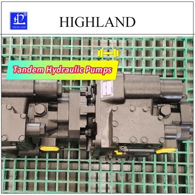 HPV90 Máy thu hoạch Tandem Máy bơm thủy lực hiệu quả cao