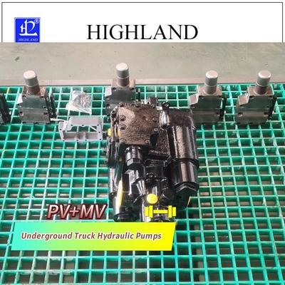 PV22 MV23 Xe tải ngầm Máy bơm thủy lực Vỏ sắt đúc Max Displacement