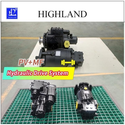 Máy kéo hiệu suất cao Hệ thống truyền dẫn thủy lực Máy bơm piston trục