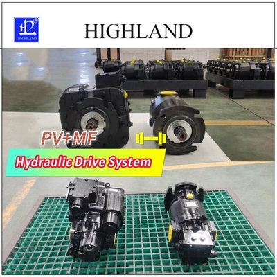 Máy kéo hiệu suất cao Hệ thống truyền dẫn thủy lực Máy bơm piston trục