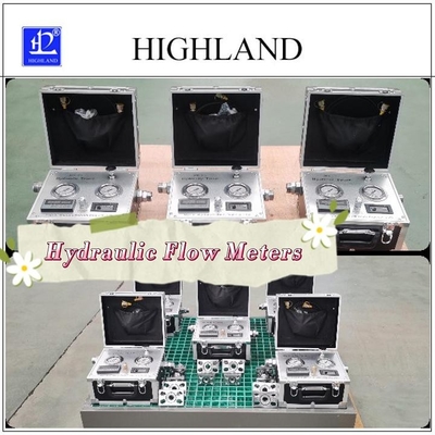 Máy đo lưu lượng thủy lực nhỏ gọn MYHT-1-5 cho máy đào thử tốc độ lưu lượng thủy lực