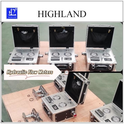 Máy đo lưu lượng thủy lực nhỏ gọn MYHT-1-5 cho máy đào thử tốc độ lưu lượng thủy lực