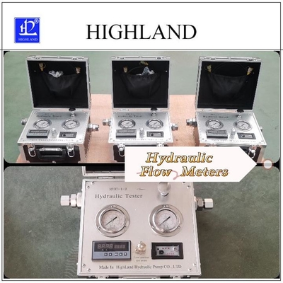 Máy đo lưu lượng thủy lực nhỏ gọn MYHT-1-5 cho máy đào thử tốc độ lưu lượng thủy lực