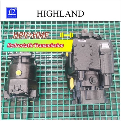 HPV110 HMF110 Bộ tải dưới lòng đất Chuyển động thủy tĩnh trong vỏ gỗ dán