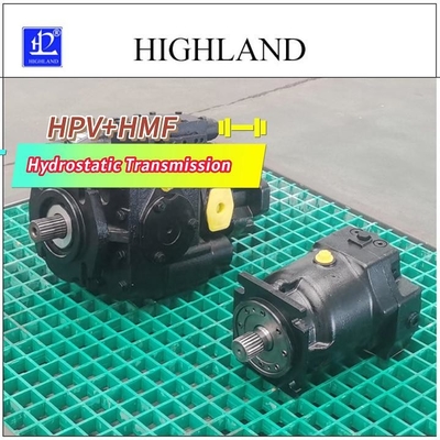 HPV110 HMF110 Bộ tải dưới lòng đất Chuyển động thủy tĩnh trong vỏ gỗ dán