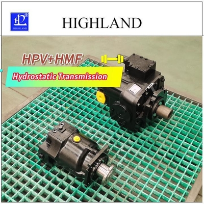 HPV110 HMF110 Bộ tải dưới lòng đất Chuyển động thủy tĩnh trong vỏ gỗ dán