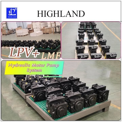 Máy bơm chạy bằng thủy lực hiệu suất cao Highland cho máy thu hoạch