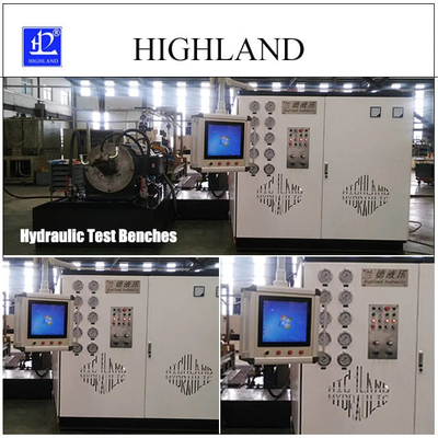 Bàn thử nghiệm thủy lực chuyên nghiệp với áp suất 42 Mpa và tốc độ dòng chảy 450 L/min