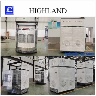 Đường khoan xoay Đường thử thủy lực với cấu trúc nhỏ gọn 380 L/min Kiểm tra tốc độ dòng chảy Động cơ thủy lực