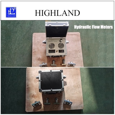 HIGHLAND đo dòng chảy chính xác Hiển thị dữ liệu máy kiểm tra thủy lực cho máy trộn xi măng