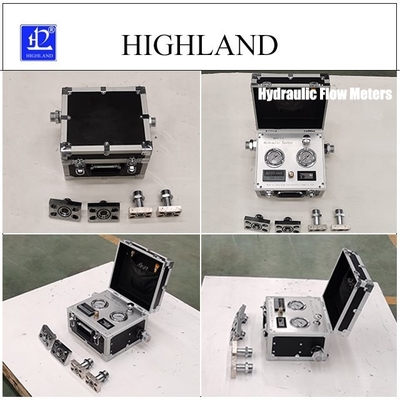 HIGHLAND đo dòng chảy chính xác Hiển thị dữ liệu máy kiểm tra thủy lực cho máy trộn xi măng