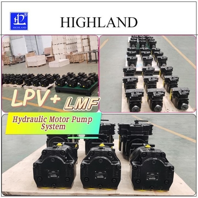Hệ thống bơm động cơ thủy lực LPV110 hiệu suất cao hơn: Các thành phần thủy lực, các thành phần điện, hiệu quả cao hơn