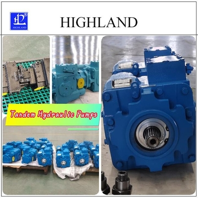 Máy bơm thủy lực kết hợp mạch kín với xoay CW / CCW cho các ứng dụng xây dựng