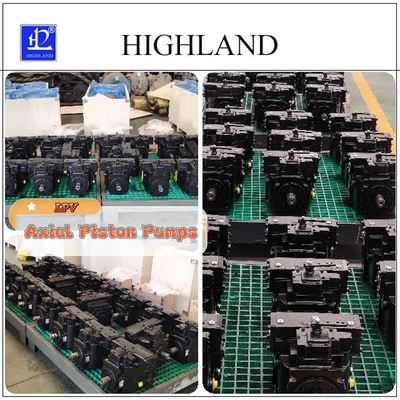 LPV90 Bơm piston trục Bơm sạc dầu với 42Mpa