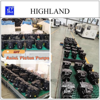 LPV90 Bơm piston trục Bơm sạc dầu với 42Mpa
