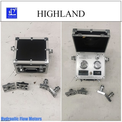MYHT-1-4 Máy đo lưu lượng thủy lực với hiển thị dữ liệu cho phạm vi nhiệt độ dầu -20C -150C