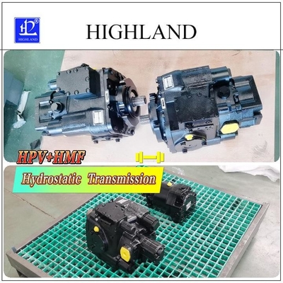 Máy trồng nguyên tắc truyền động thủy tĩnh Các thành phần thủy lực