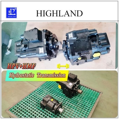 Thơm lúa mì máy thu hoạch thủy tĩnh truyền dẫn tay tải sắt đúc