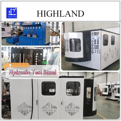 110 Kw Thang thử nghiệm thủy lực cho thấy vị trí địa phương với cấu trúc nhỏ gọn cho máy đào