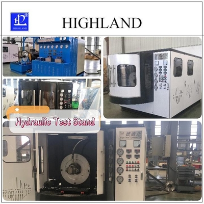 110 Kw Thang thử nghiệm thủy lực cho thấy vị trí địa phương với cấu trúc nhỏ gọn cho máy đào