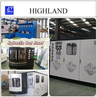 110 Kw Thang thử nghiệm thủy lực cho thấy vị trí địa phương với cấu trúc nhỏ gọn cho máy đào