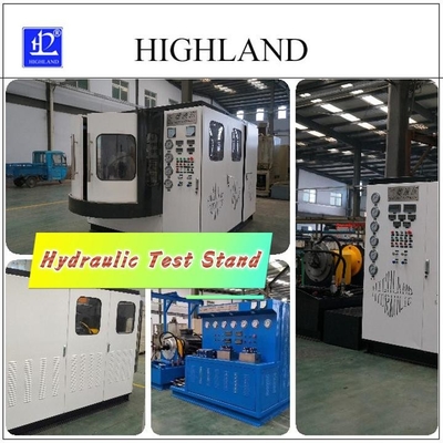 Cấu trúc nhỏ gọn Thang thử thủy lực Thiết bị thử nghiệm động cơ bơm thủy lực cho máy đào
