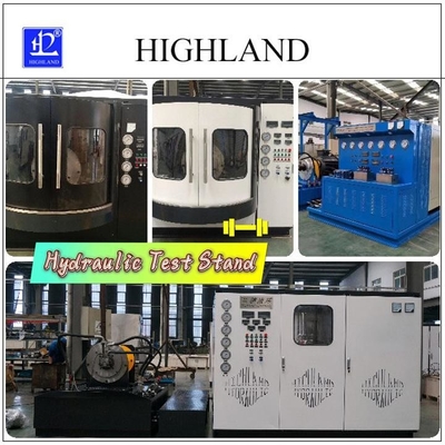 Cấu trúc nhỏ gọn Thang thử thủy lực Thiết bị thử nghiệm động cơ bơm thủy lực cho máy đào