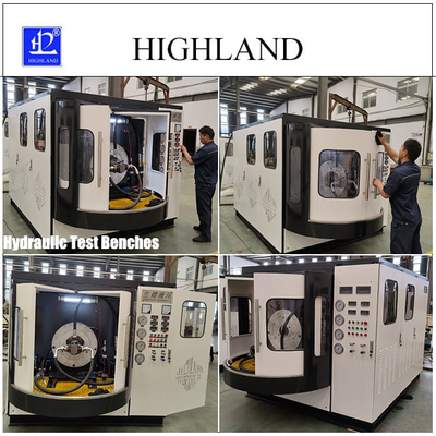 250 Kw băng kiểm tra thủy lực với dữ liệu phát hiện đầy đủ 500 L/min Tỷ lệ dòng chảy Thiết bị kiểm tra thủy lực