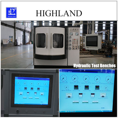 250 Kw băng kiểm tra thủy lực với dữ liệu phát hiện đầy đủ 500 L/min Tỷ lệ dòng chảy Thiết bị kiểm tra thủy lực