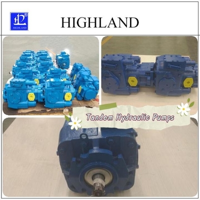 Máy thu hoạch lúa mì máy bơm thủy lực tandem với chất lượng cao