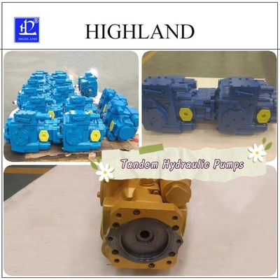 Máy thu hoạch lúa mì máy bơm thủy lực tandem với chất lượng cao