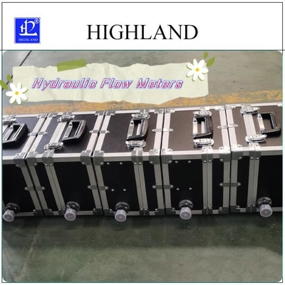 Kiểm tra nhiệt độ bằng máy đo lưu lượng thủy lực HIGHLAND và hiển thị dữ liệu