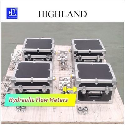 HIGHLAND Máy đo lưu lượng thủy lực với nhiệt độ dầu thu hoạch chung -20C -150C