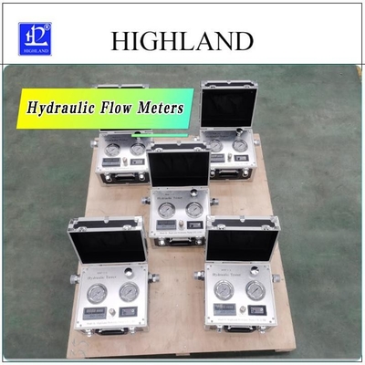 HIGHLAND Máy đo lưu lượng thủy lực với nhiệt độ dầu thu hoạch chung -20C -150C