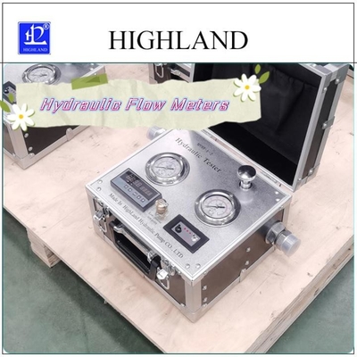 HIGHLAND Máy đo lưu lượng thủy lực với nhiệt độ dầu thu hoạch chung -20C -150C