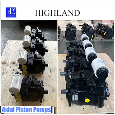 Máy bơm piston trục cố định Highland Bơm thủy lực chạy bằng điện