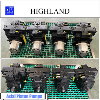 Máy bơm piston trục cố định Highland Bơm thủy lực chạy bằng điện